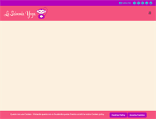 Tablet Screenshot of lascimmiayoga.com